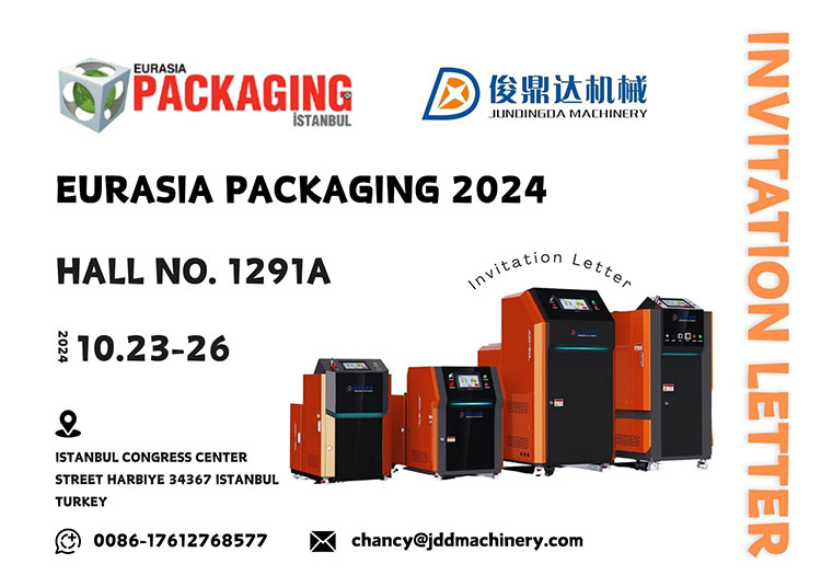 Ruian Jundingda Machinery Co., Ltd. à l'Eurasia Packaging 2024, Istanbul, Turquie