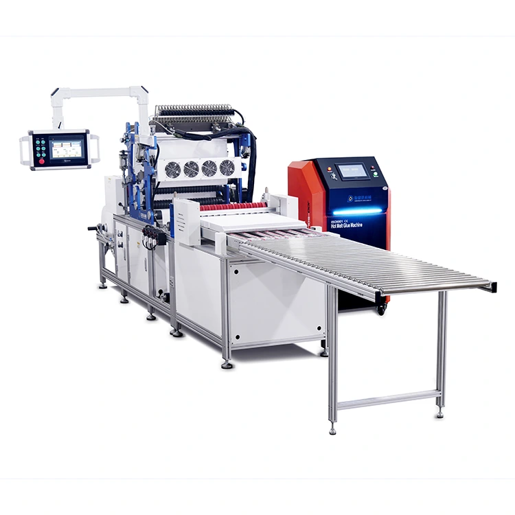 Machine de pliage en papier sans partition